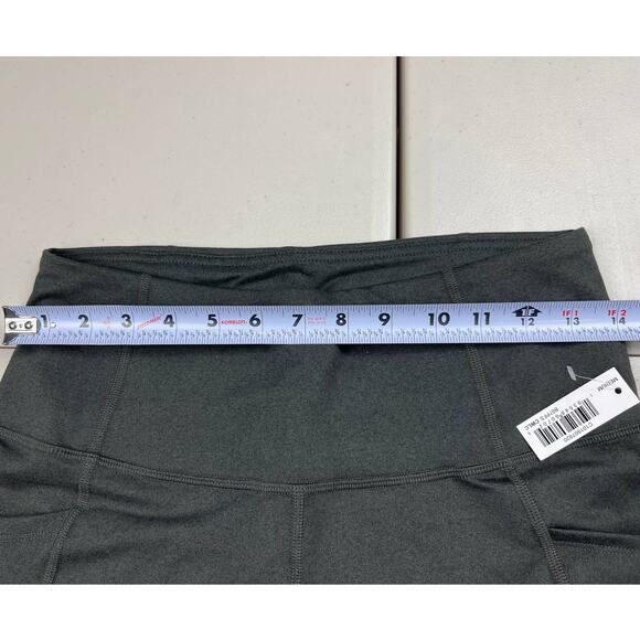 Core 10 Women's Medium Green High Waist 7/8 Crop Yoga Legging Activewear Pants - Picture 3 of 8